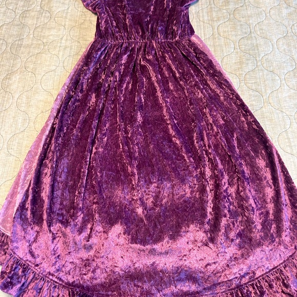 Disney Frozen 2 Anna Velvet Nightgown - size Small - Picture 4 of 6